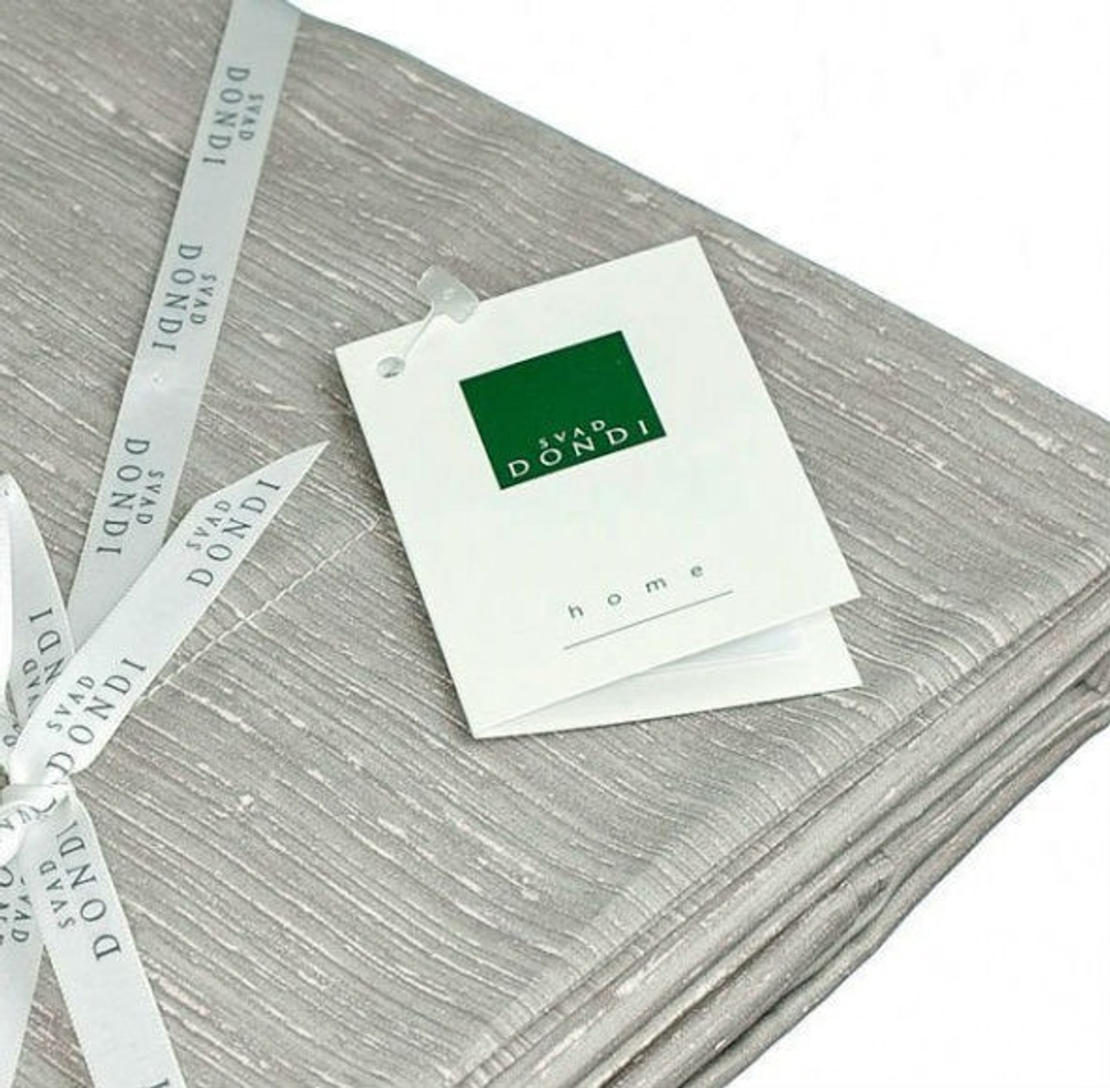 Постельное белье 2 спальное евро Svad Dondi Finiseta stucco серое