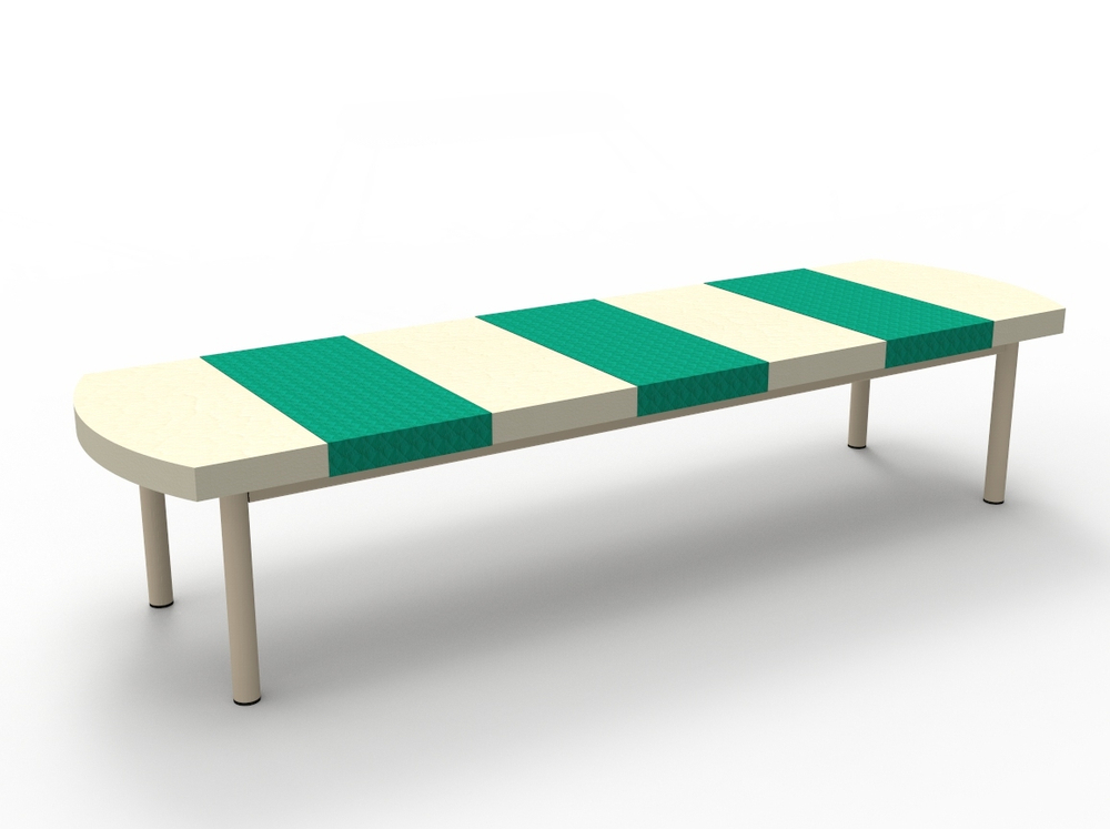 Банкетка Оскар на металлокаркасе