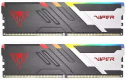 Комплект памяти DDR5 UDIMM 32Gb (2x16Gb), 6600 MHz, CL34 Patriot Memory Viper Venom RGB PVVR532G660C34K Retail