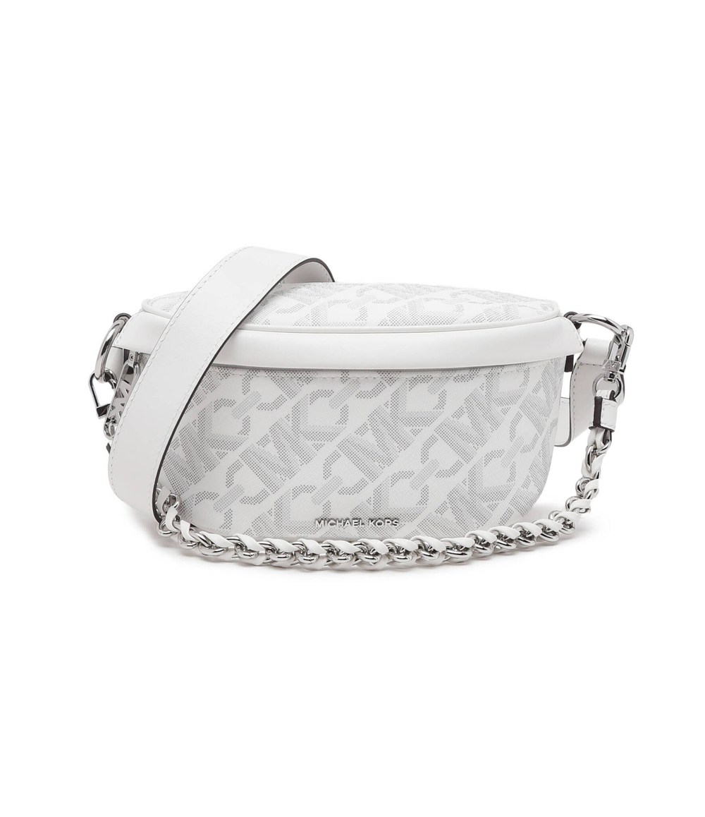 Бананка/ сумка через плечо XS SLING Michael Kors - белый(30H3S04M0V)