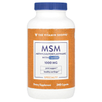 The Vitamin Shoppe, МСМ с OptiMSM®, 1000 мг, 240 капсул
