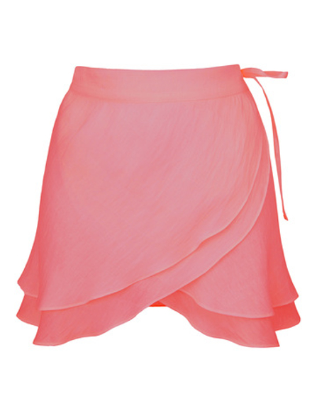 Юбка лен "Коралл"