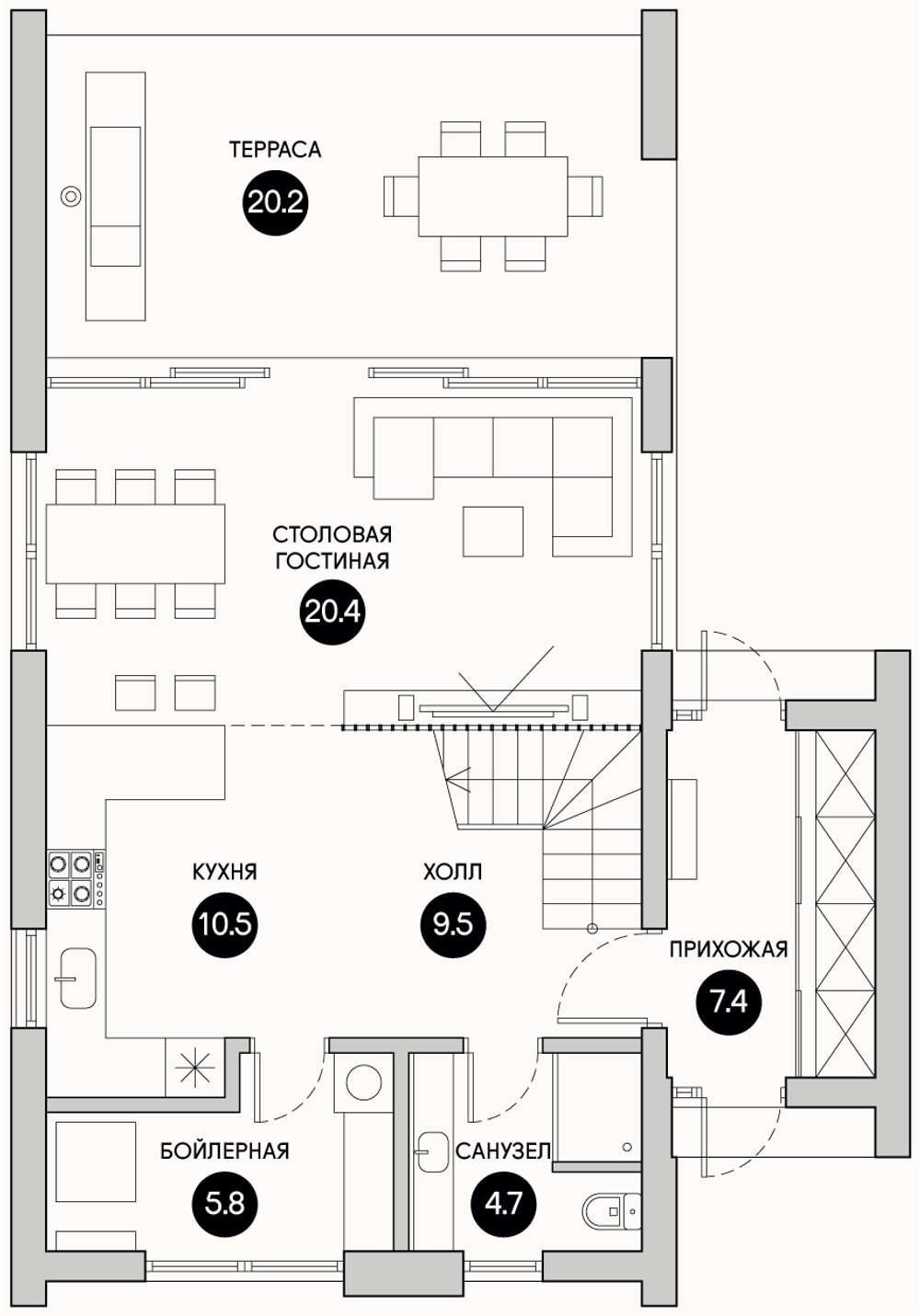 Проект Барнхаус Оптимальный
