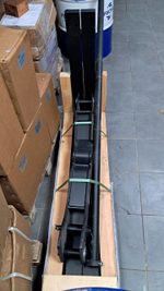 Вилы откидные паллетные Impuls PF2000 на ковш JCB 3CX/4CX