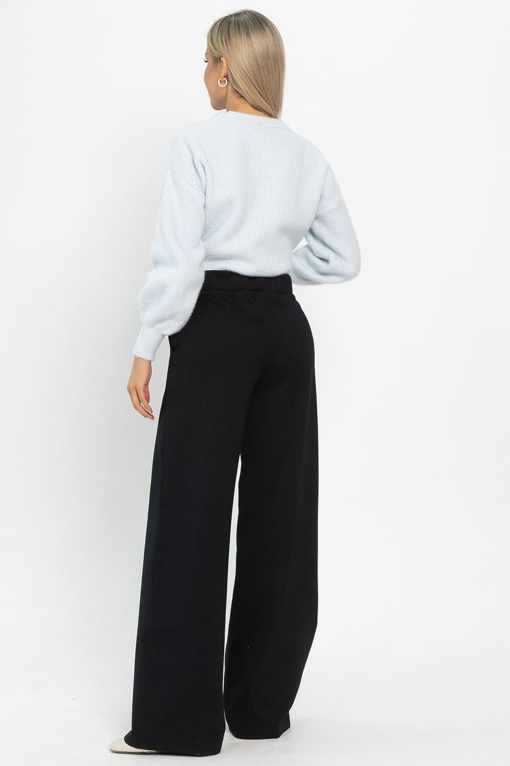 Брюки палаццо Адель (темно-синие) Б14880-8М LT Collection