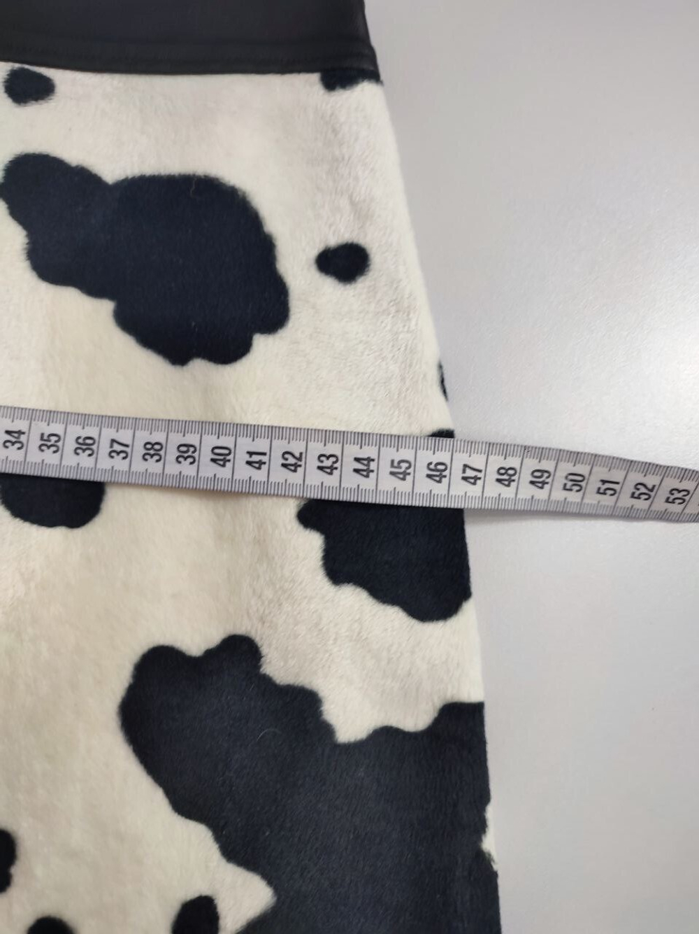 Юбка с анималистичным принтом на 11-14 лет