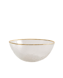 Zara Home миска из стекла, цвет прозрачный, 15 см