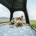 Палатка Naturehike Ango Air Pro, 4-местная, быстросборная, надувной каркас, серая, артикул CNK2550WS017-4G