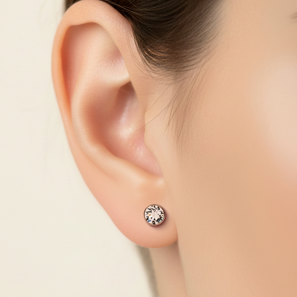 Серьги пусеты Fiore Luna Silk SWE297 S RG