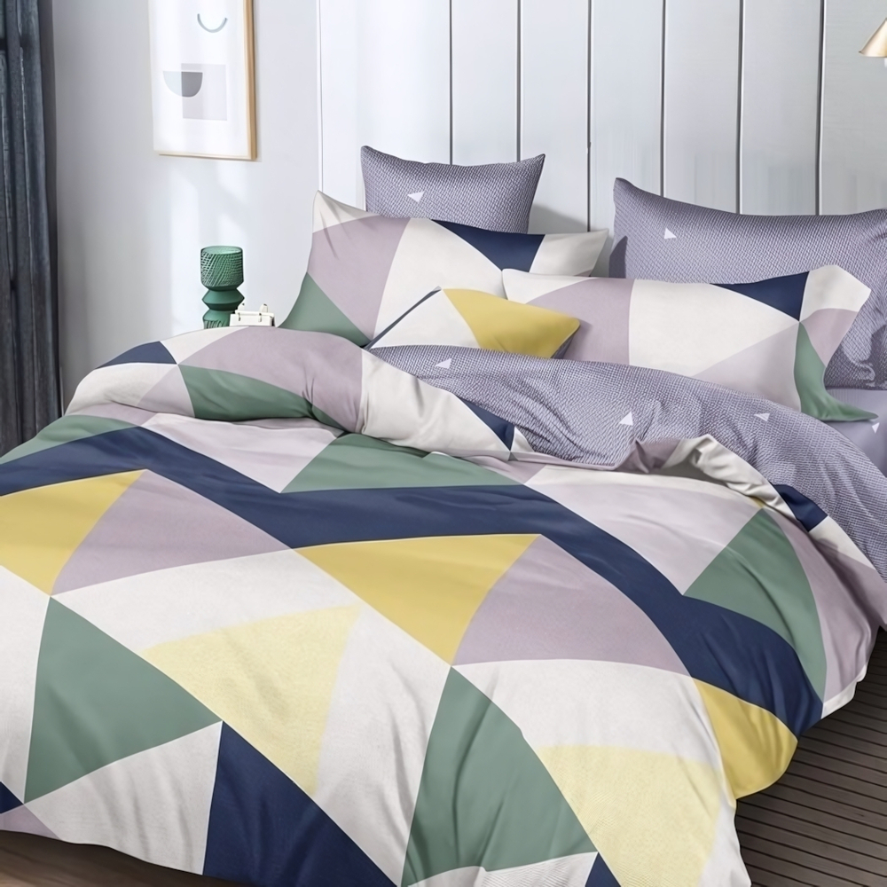 Постельное белье Евро поплин Орхидея F-50006