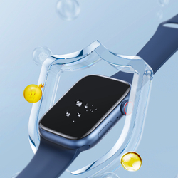 Защитная пленка (2шт.) от Dux Ducis для смарт часов Apple Watch Series 7, 8 и 9, размер 41мм, серия Pmma Screen Protector