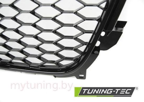Решетка радиатора RS-TYPE GLOSSY BLACK для Audi A4 B8