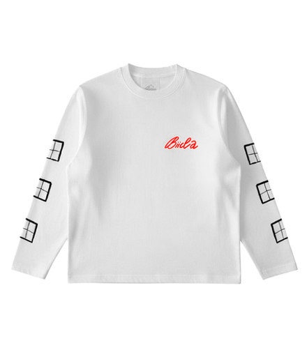 Лонгслив Biicla белый