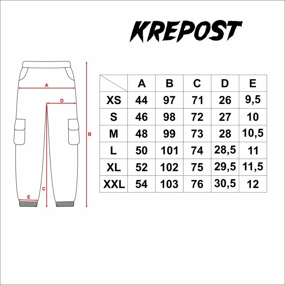 Джоггеры КРЕПОСТЬ "Basic" серый