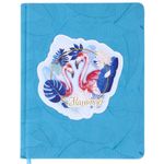 Дневник 1-11 класс 48 л., обложка кожзам (твердая), тиснение, аппликация, BRAUBERG, "ФЛАМИНГО", 105485