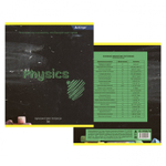 Тетрадь предметная 36л. А5 "Физика", клетка, со справочным материалом, скрепка, мелованный картон (стандарт), блок офсет, Alingar "Chalk board"