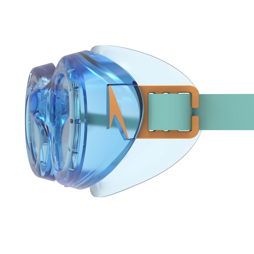 Очки для плав. детск. SPEEDO Futura Hydro Jr, 8-E000037003-C16MP, ГОЛУБ.линзы,нерег. перен.,син.опр.