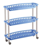 Этажерка узкая "Джулия" 3 полки