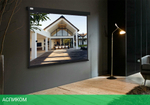 Проекционный экран Cactus CS-PSW-128X170-BK черный