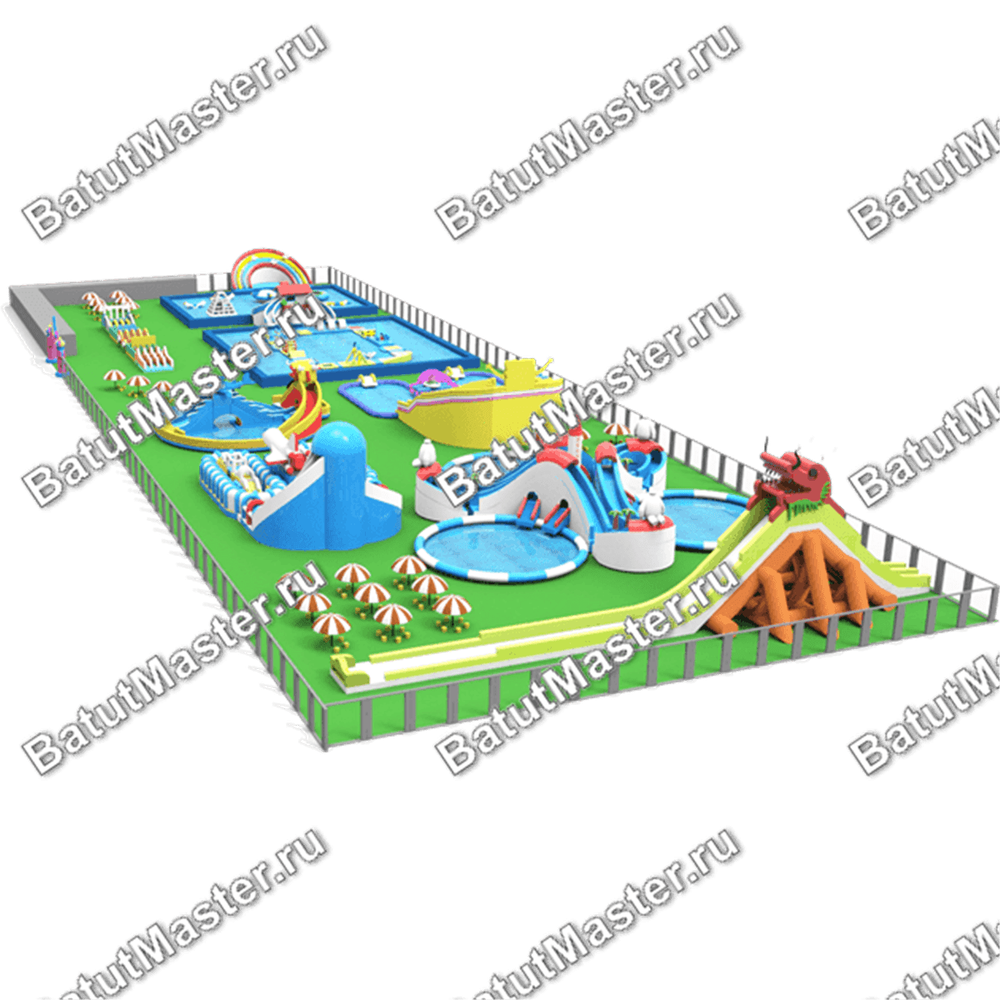 Наземный Водный парк "Захватывающие горки"