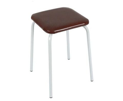 Табурет квадратный Пенек легкий коричневый до 150кг, 30х30см, h47см/d18мм Т271 ЗМИ