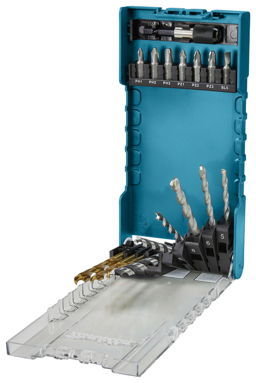 Набор свёрл и бит Makita D-74887