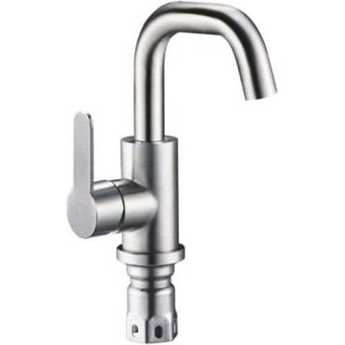 SAP1-A097 Смеситель высокий для умывальника, гайка, нержавейка