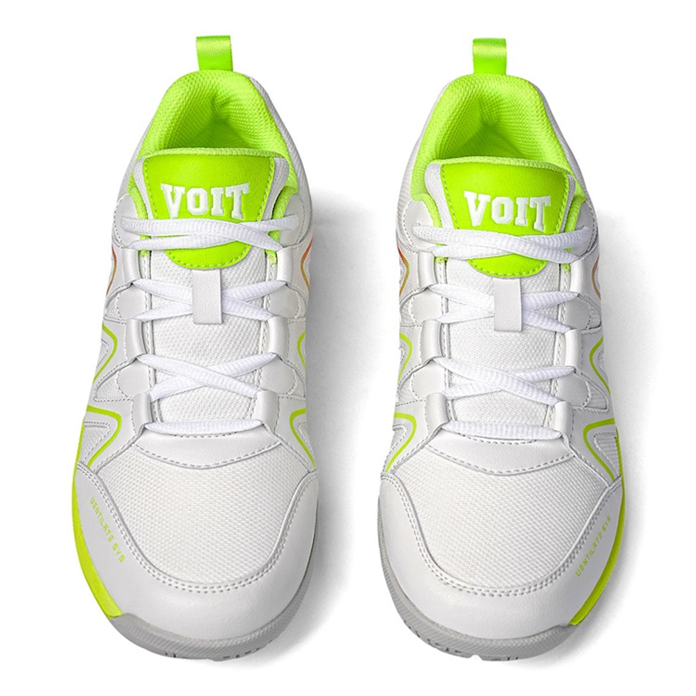 VOIT Cushioning Slip Resistant Abrasion Resistant Breathable Coverage Support Impact Resistant Low top Badminton Shoes