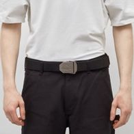 Ремень ANTEATER Helper LOGO металл, черный