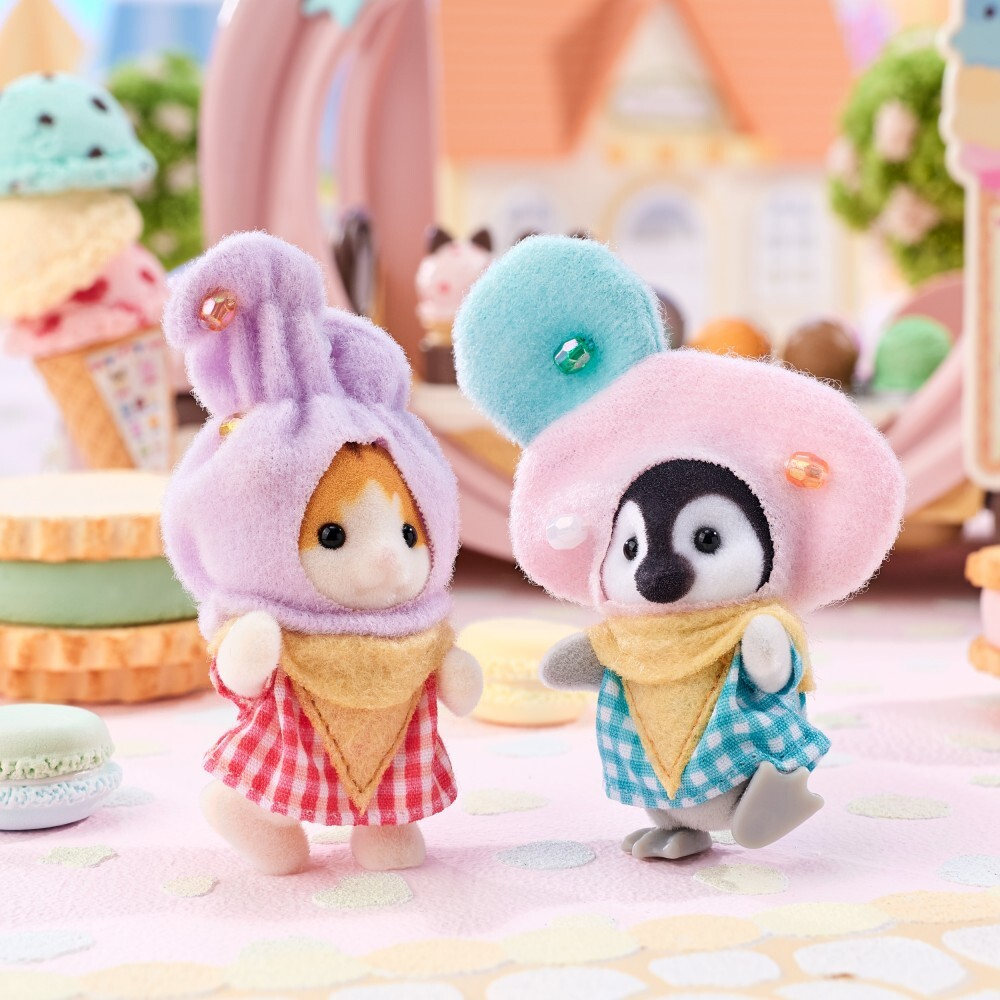 Sylvanian Families - Набор "Ледяные малыши" с фигуркой пингвина и котенка 5685 / артикул   5685  / GTIN 5054131056851