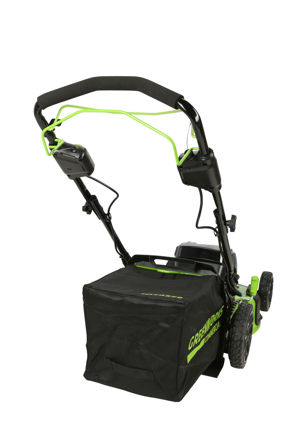 Аккумуляторная самоходная газонокосилка Greenworks GC82LM51SP2K5, 2515907UB.82v, 51 см, АКБ 5 А·ч и ЗУ