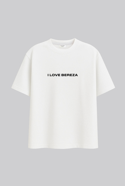 Футболка I Love Bereza (White)
