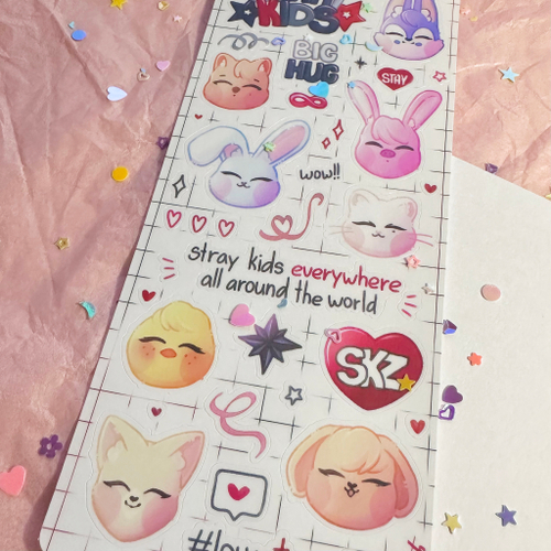 Стикерпак / Dust Witch / STRAY KIDS / SKZOO