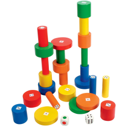 Beleduc - Игра ловкости Torreta XXL Сборка башни из деревянных блоков 25512