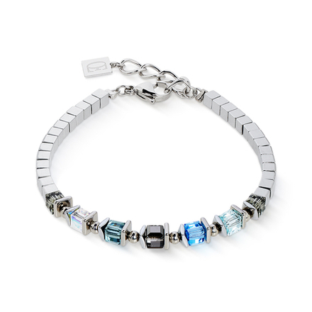 Браслет Coeur de Lion Blue-Silver 2100/30-0717