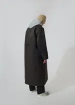 Плащ Утепленный FOS Черный Мужской