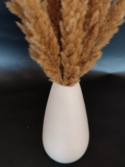 Ваза декоративная из гипса для сухоцветов