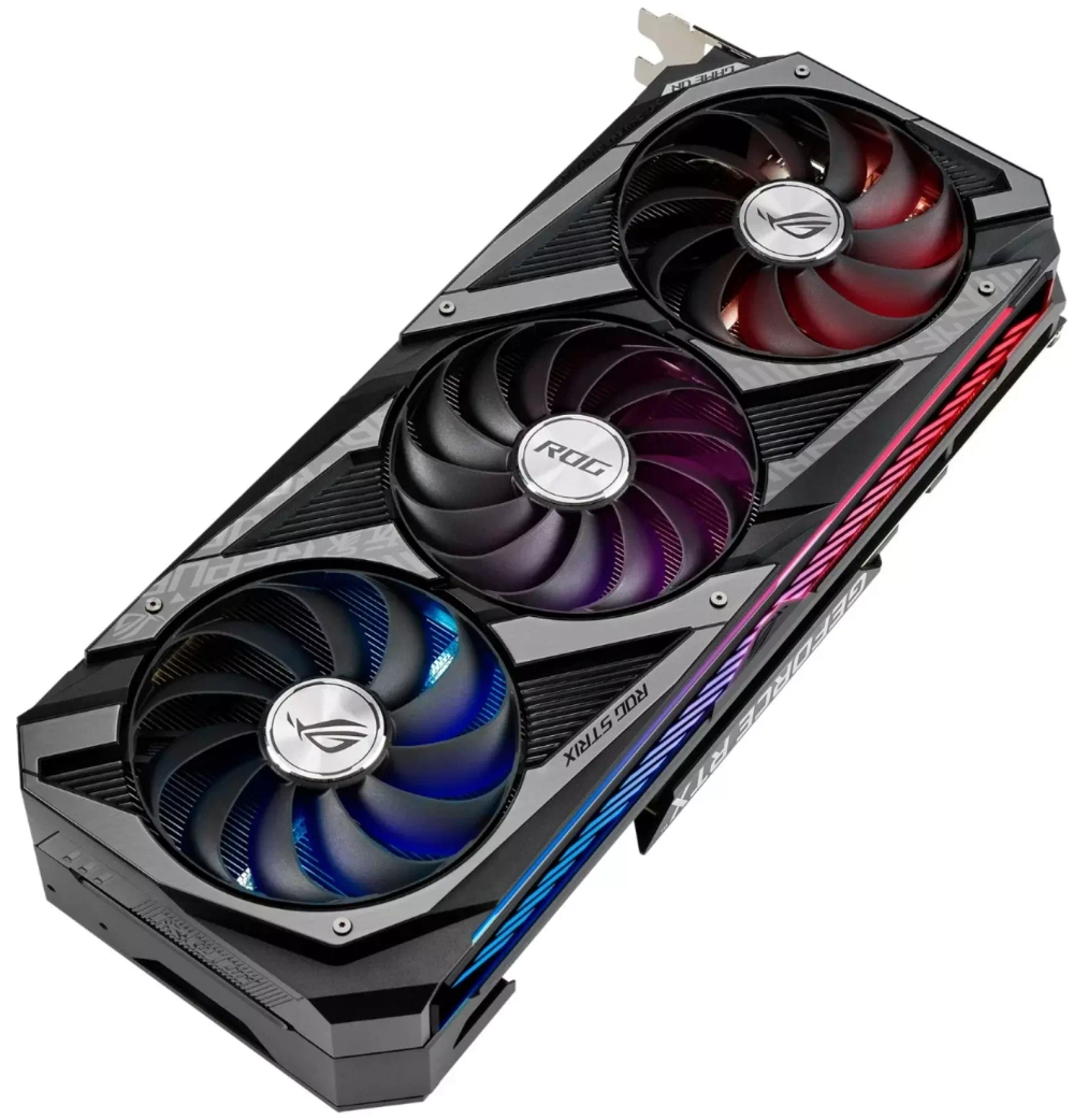 Видеокарта ASUS ROG Strix GeForce RTX 3070 Ti 8GB (ROG-STRIX-RTX3070TI-O8G-GAMING), Retail