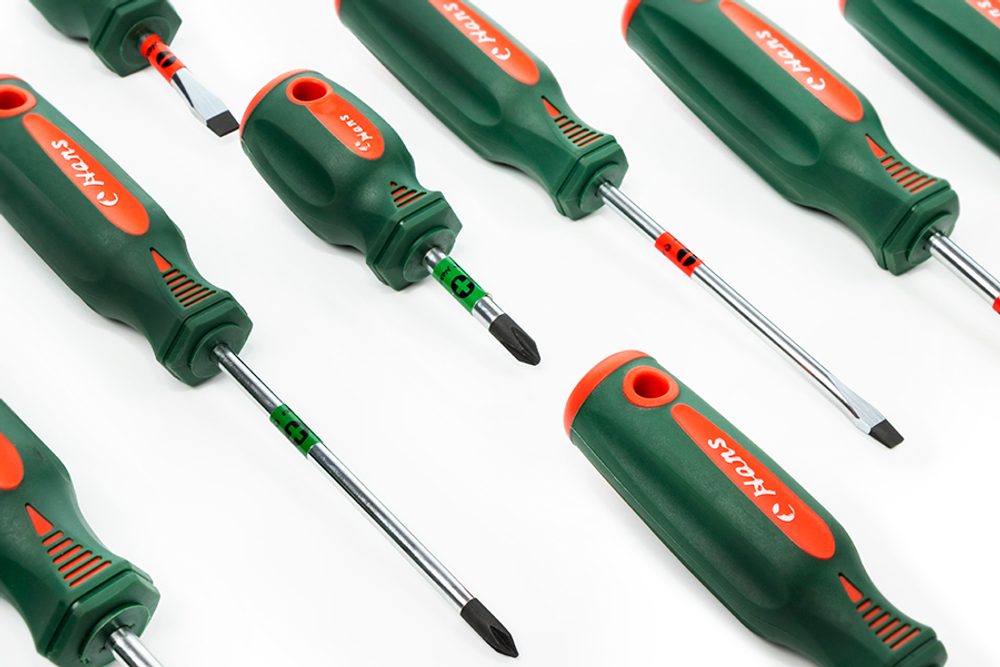 Набор отверток на 9 предметов, HANS 06400-9MP