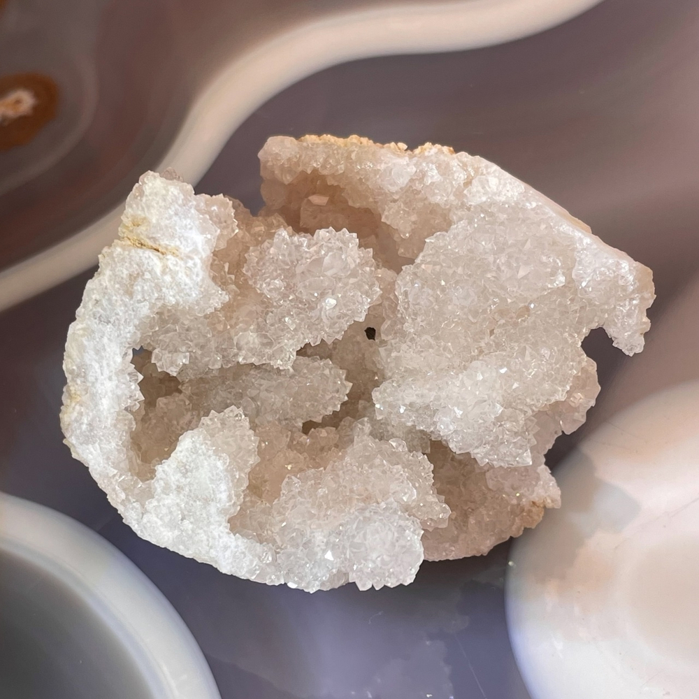 49964  Горный Хрусталь кристалл друза 60мм