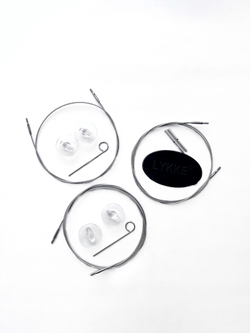 Набор съемных укороченных спиц 9см/5пар Flight Mini Maroon Lykke