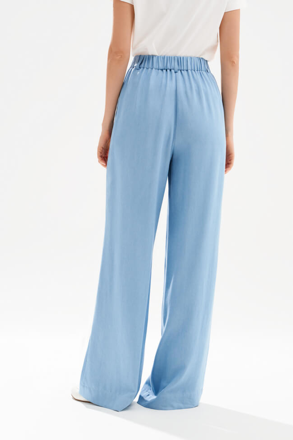 31251 Брюки женские (голубой джинс)