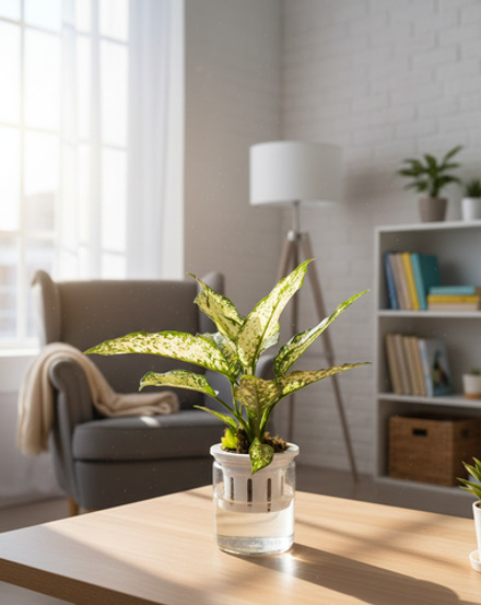 Аглаонема Jadeite д.11 горшок с автополивом