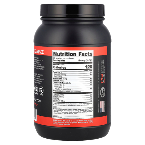 Bucked Up, Buck Feed ™, протеин, ваниль, 935,1 г (32,98 унции)