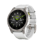 Умные часы Garmin Epix (Gen 2), 47mm, Sapphire Titanium White (010-02582-21)