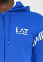 EA7 Emporio Armani Толстовка с капюшоном - Синий