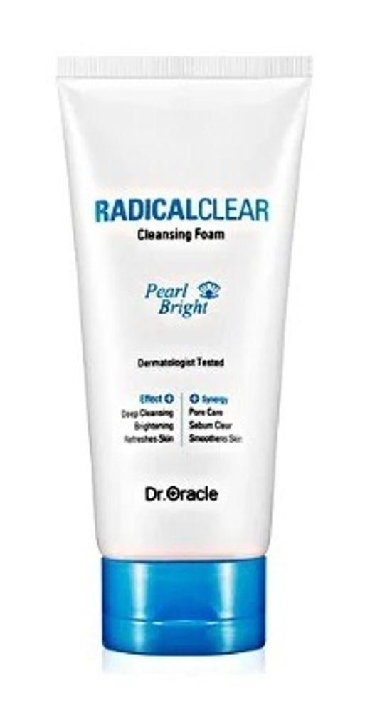 Dr Oracle RADICALCLEAR Cleansing Foam Pearl bright RADICALCLEAR Пенка для умывания «Сияние Жемчуга» (Доктор Оракл) 120 мл