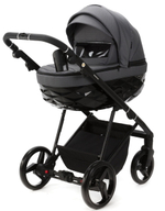 Детская коляска Adamex Quantum 2 в 1 Q-TK57 TIP (Т.СЕРЫЙ)