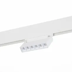 ST364.536.06 Магнитный трековый светильник белый LED 1*6W 3000K 532Lm Ra>80 36° IP20 L120xW22xH108 4 СКАЙЛАЙН 48V
