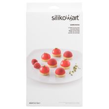Silikomart Форма для приготовления пирожных Semisfera 17,5 х 23 см силиконовая